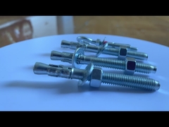 M6 Karbon Çelik 1/4 İnç Galvanizli Kama Ankrajları korozyona dayanıklı